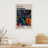 Impression Yayoi Kusama - Affiche Abstraite Yayoi  (Cuisine)
