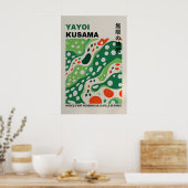 Impression Yayoi Kusama - Affiche abstraite Yayoi (Cuisine)