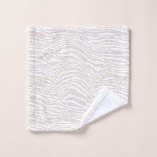 Impression Zebra (Gant de toilette)