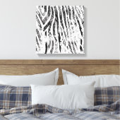 Impression Zebra Canvas Abstrait (Insitu(Chambre))