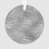 Impression Zebra Silver Glitz (dos)