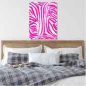 Impression zèbre rose (Insitu(Chambre))