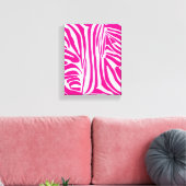Impression zèbre rose (Insitu(Salon))