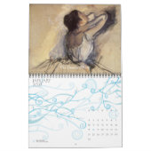  impressionisme Ballet Art van Edgar Degas Ca Kalender (Jan 2027)