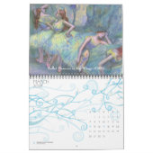  impressionisme Ballet Art van Edgar Degas Ca Kalender (Mar 2027)