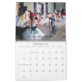  impressionisme Ballet Art van Edgar Degas Kalender (Feb 2027)
