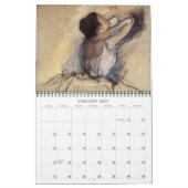  impressionisme Ballet Art van Edgar Degas Kalender (Jan 2027)