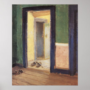  impressionisme, dineruur door Anna Ancher Poster
