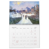 impressionisme Fine Art van Claude Monet Kalender (Jan 2027)