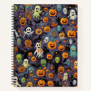 Impressionisme Ghosts Melting Bullet Notitieboek