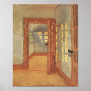 impressionisme, House Interior, Anna Ancher Poster