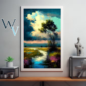 Impressionisme Kleurrijk Poster