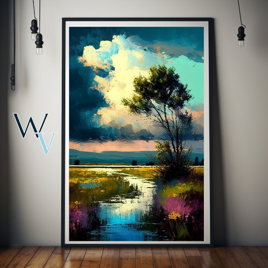 Impressionisme Kleurrijk Poster