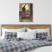 impressionisme, Pigen i Køkenet, Ancher Canvas Afdruk (Insitu (Slaapkamer))