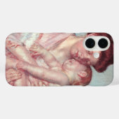  impressionisme, slaperige Baby van Mary Cassatt Case-Mate iPhone Case (Achterkant (horizontaal))