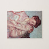  impressionisme, slaperige Baby van Mary Cassatt Legpuzzel (Horizontaal)