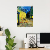 Impressionisme Vincent Van Gogh Cafe Terrace in Ni Poster (Thuiskantoor)