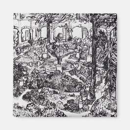 Impressionisme Vincent Van Gogh Garten des Hospita Magneet