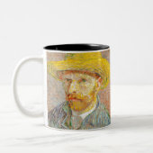 Impressionisme Vincent Van Gogh Self Portret met Tweekleurige Koffiemok (Links)