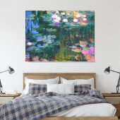 Impressionisme Water zorgt ervoor dat het schilder Canvas Afdruk (Insitu (Slaapkamer))