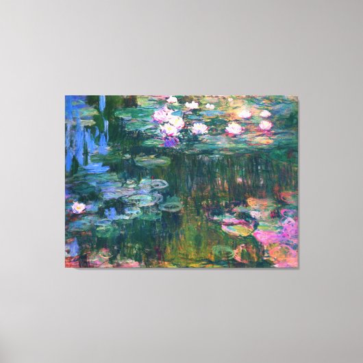 Impressionisme Water zorgt ervoor dat het schilder Canvas Afdruk (Voorkant)
