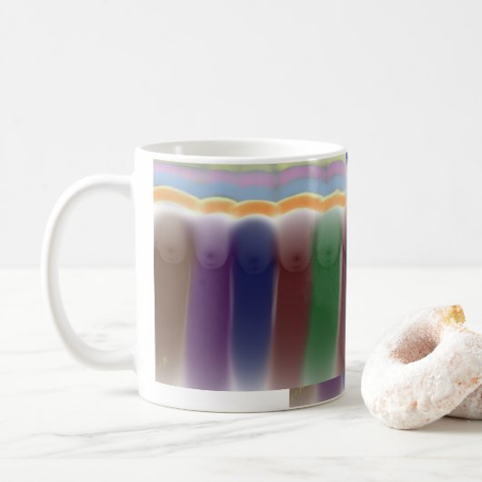Impressionist Art Coffee Mug (Avec donut)