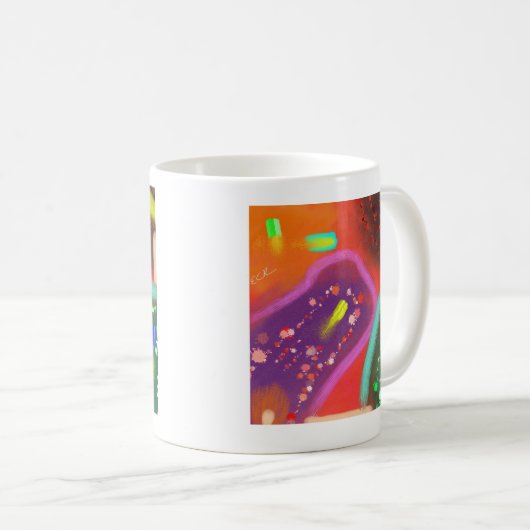 Impressionist art Contemplative Coffee Mug (Devant droit)