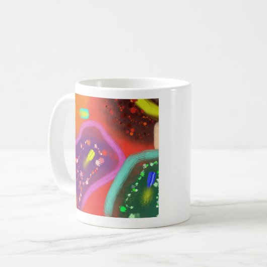 Impressionist art Contemplative Coffee Mug (Devant gauche)