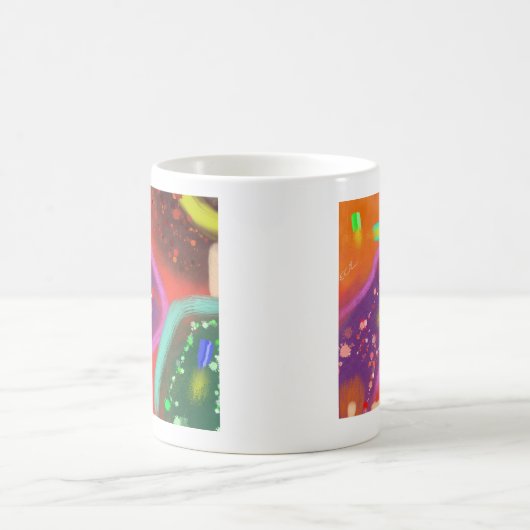 Impressionist art Contemplative Coffee Mug (Centre)