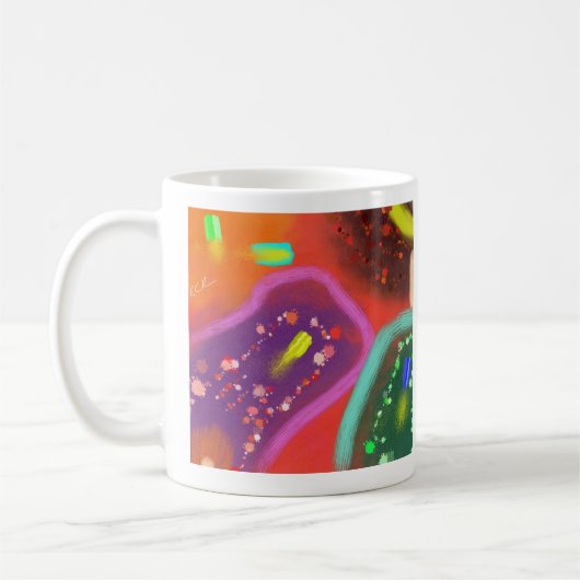 Impressionist art Contemplative Coffee Mug (Gauche)