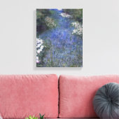 Impressionist Blue Forest Path Canvas Afdruk (Insitu (Woonkamer))