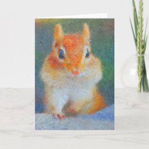 Impressionist Chipmunk Kaart
