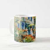 Impressionist Garden Art Mug Country House Gatheri (Devant gauche)