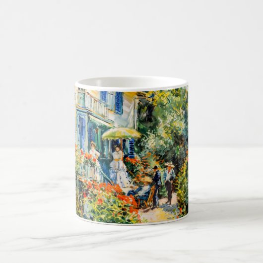 Impressionist Garden Art Mug Country House Gatheri (Centre)
