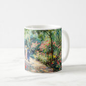 Impressionist Garden Art Mug Rose Garden Path (Devant droit)