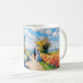 Impressionist Garden Art Mug Summer Flower Path (Devant droit)