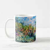 Impressionist Garden Art Mug Summer Flower Path (Gauche)