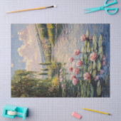 Impressionist Lily Pads Willow Tree Decoupage Tissuepapier (Craft)