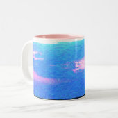 Impressionist Sunset Ceramic Mok (Voorkant links)