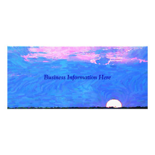 Impressionist Sunset from Zee Business Rack Kaart