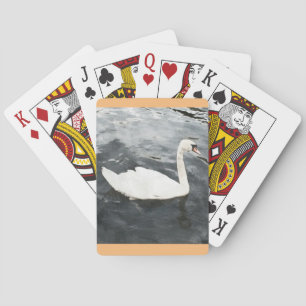 Impressionist Swan Pokerkaarten