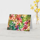 Impressionist Wild Flowers Note Kaart (Gele Bloem)