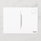 Impressionistisch Floral Briefkaart (Achterkant)