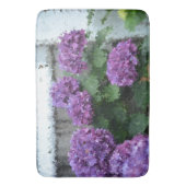 Impressionistisch Hydrangea Bath/Kitchen Mat (Voorkant Verticaal)