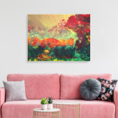 Impressionistisch schilderij Canvas Print (Insitu (Woonkamer))