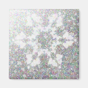 Impressionistisch Snowflake Magneet