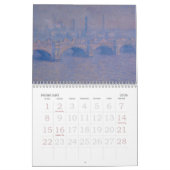 Impressionistische aangepaste gedrukte kalender (Feb 2026)