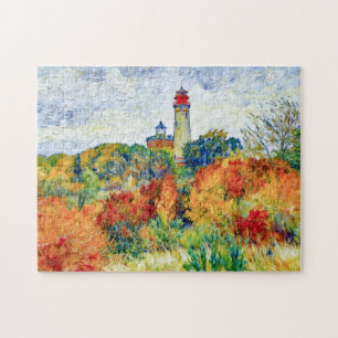 Impressionistische herfsttafereel bij vuurtoren Ka Legpuzzel