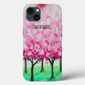 Impressionistische kersenbloesems Case-Mate iPhone case (Achterkant)