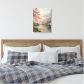impressionistische schilderkunst canvas print (Insitu (Slaapkamer))